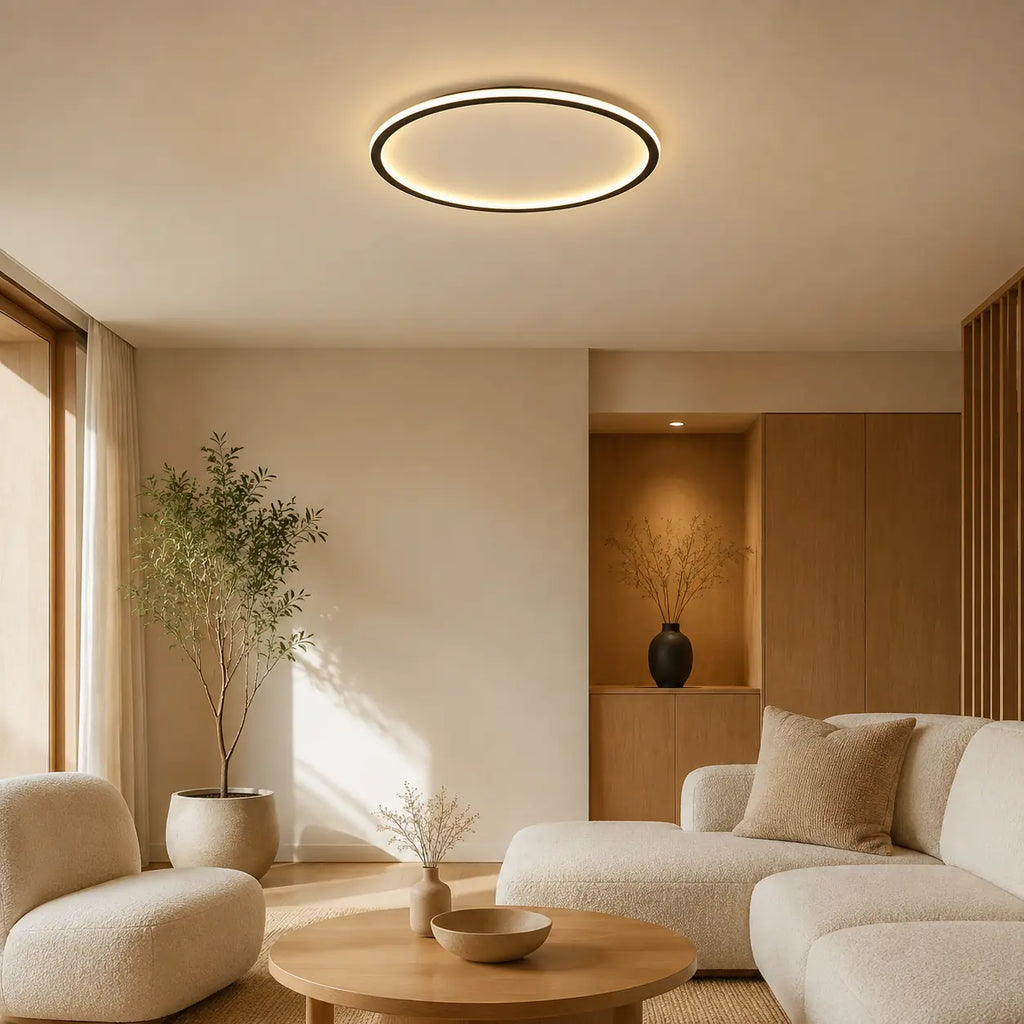Plafonnier LED Cercle Minimaliste