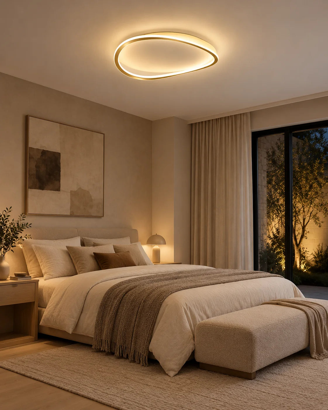 Plafonnier LED - Vague — allume