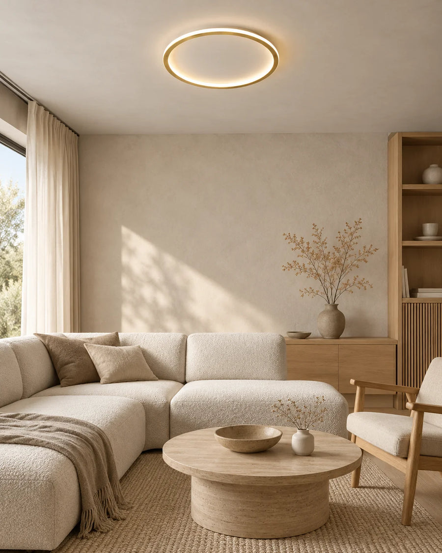 Plafonnier LED Cercle Minimaliste