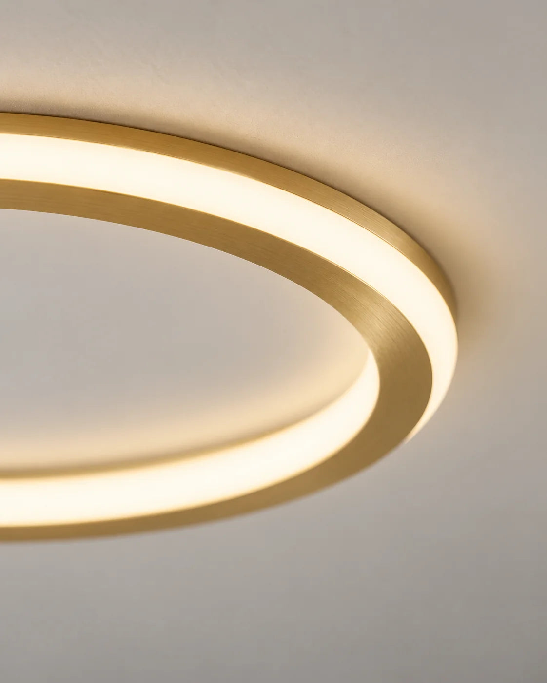 Plafonnier LED Cercle Minimaliste — detail