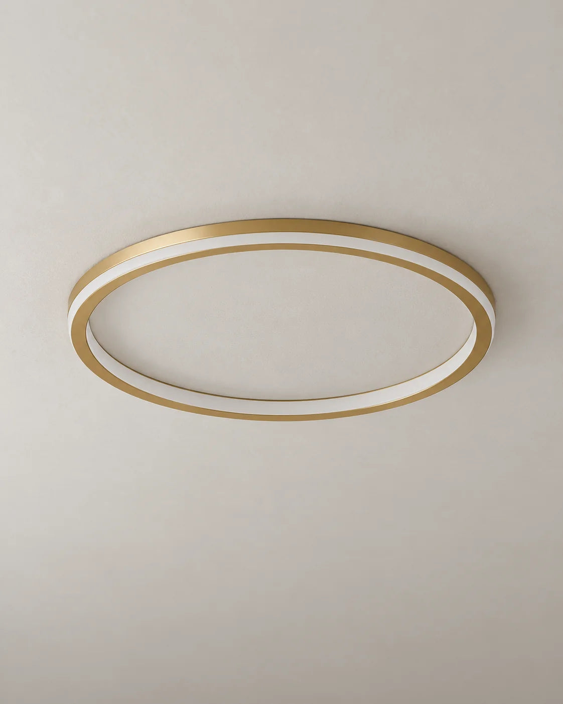 Plafonnier LED Cercle Minimaliste — eteint