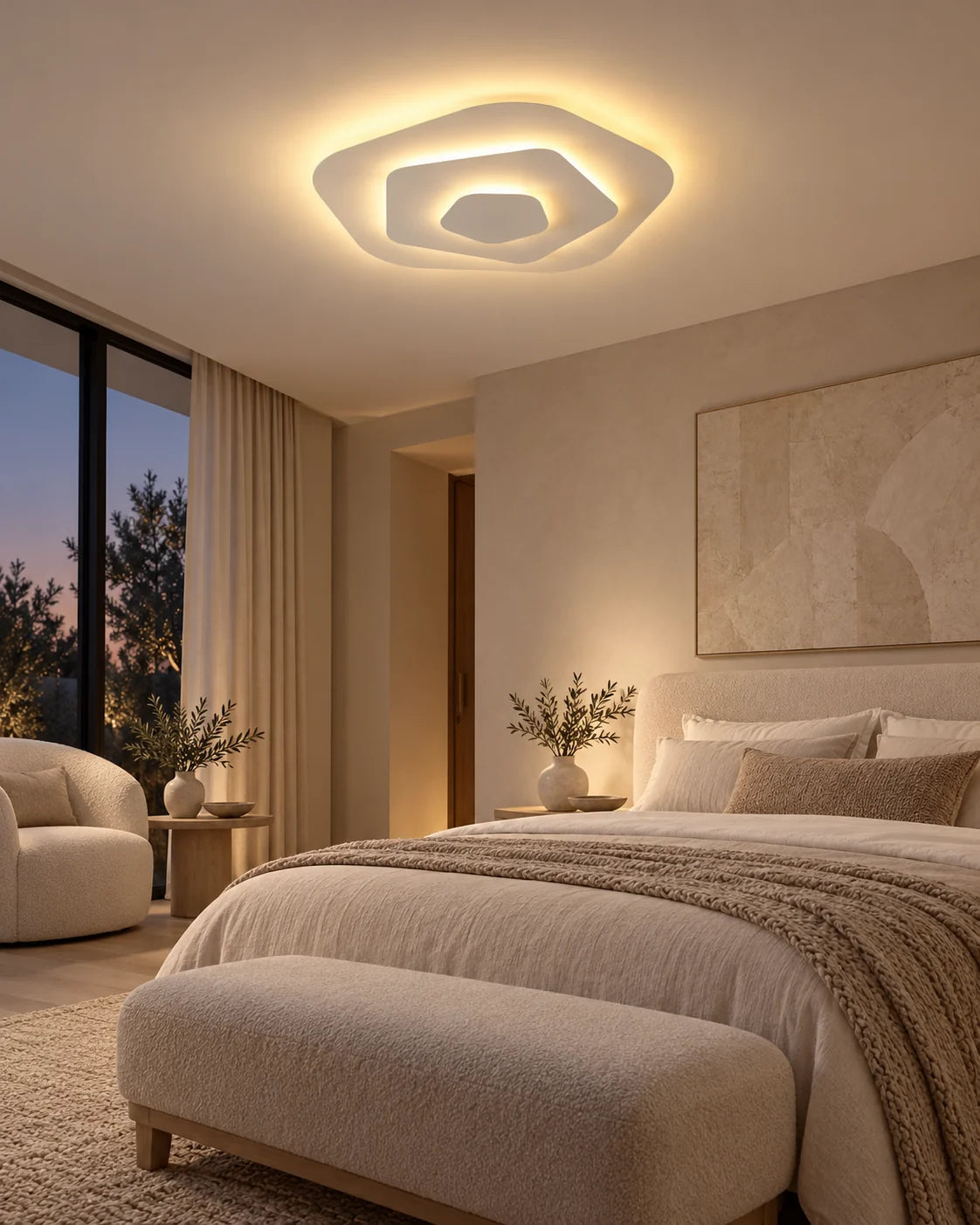 Plafonnier LED - Mosaïque — allume