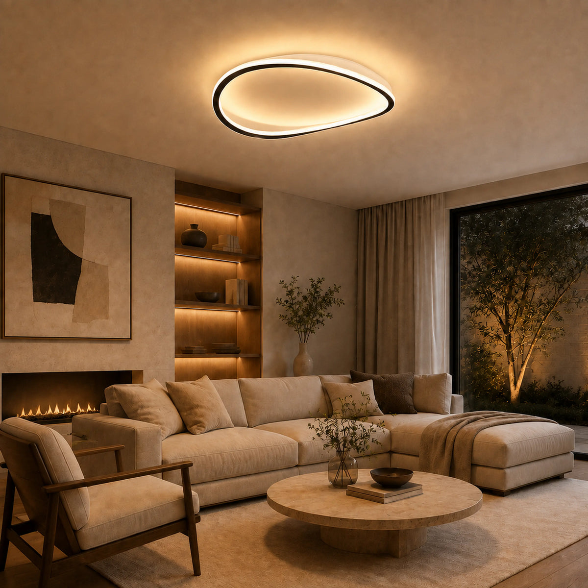 Plafonnier LED - Vague